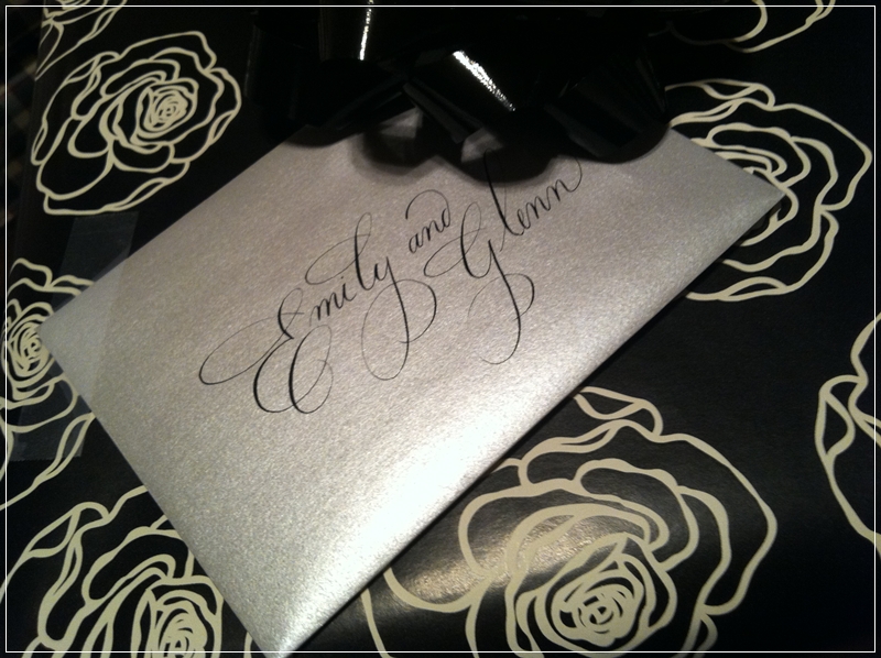 Chicago Calligrapher Gift Envelope